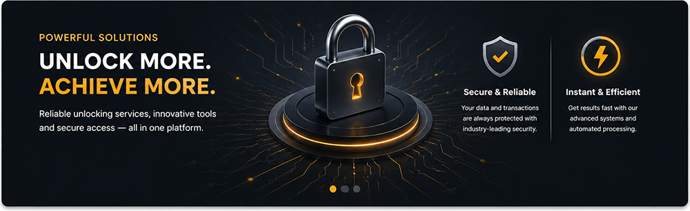 Fast, reliable unlocking & IMEI services